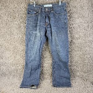 Bullhead Jeans Men's 32x30 Blue Denim Slim Straight Jeans‎ Cotton